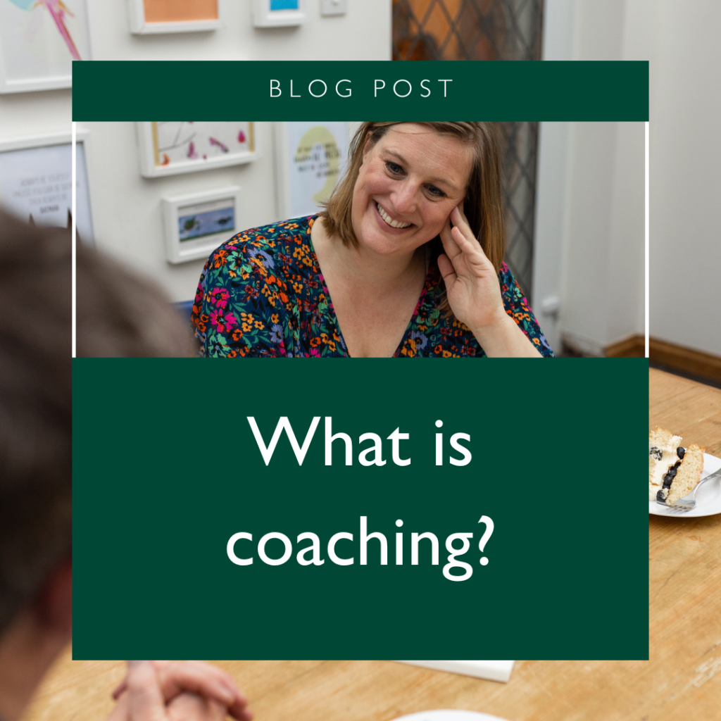 What is coaching?